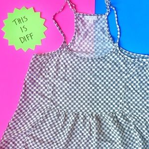 4/$25 Racerback Peplum Tribal Cami Tank GANJI S